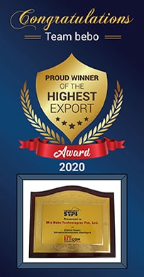 Proud Winner - Highest Export 2020