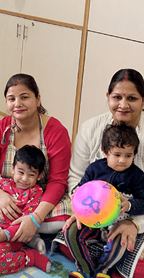 Happy children at bebo Technologies daycare program Happy children at bebo Technologies daycare program